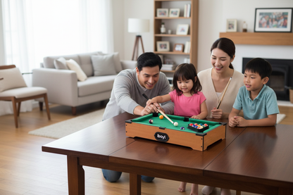 iboyl mini bilardo - bacaksız markalı aile görseli